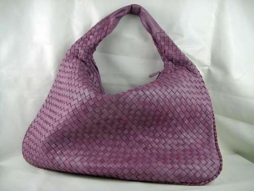 Bottega Veneta Nappa Hobo Lambskin Bag 5091 Double Light Purple
